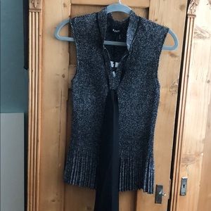 NWT! DKNY sailor style blouse with front t…